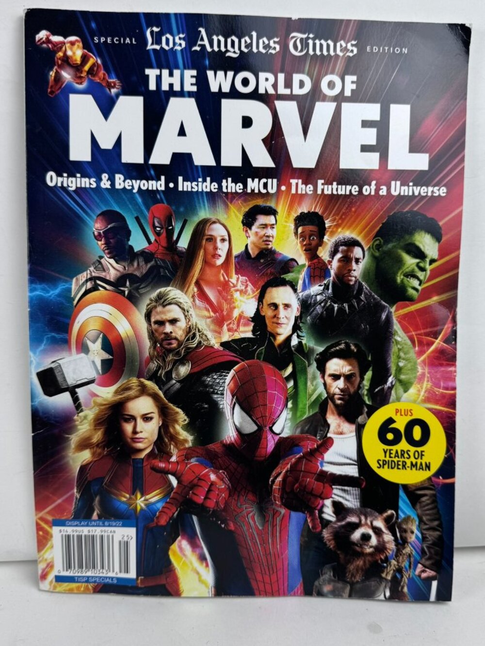 Los Angeles Times The World of Marvel Special Edition Magazine MCU Spider-Man